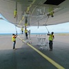 cleaning aircraft